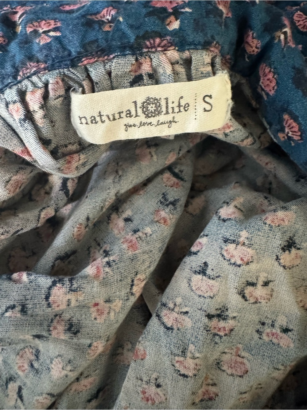 Natural Life Floral Paisley Rayon Midi Dress - Picture 7 of 8